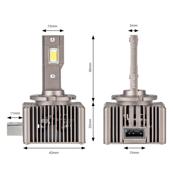 AMiO D1S / D1R LED Plug & Play XD-Series Canbus Headlight 6500K Duobox
