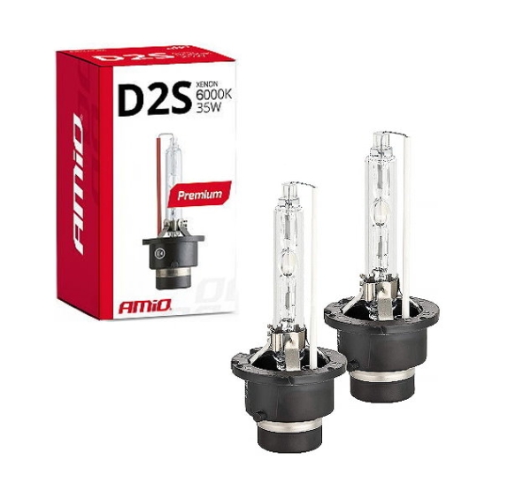 AMiO D2S Xenon Brenner Premium Series 6000K (2 Stk.)
