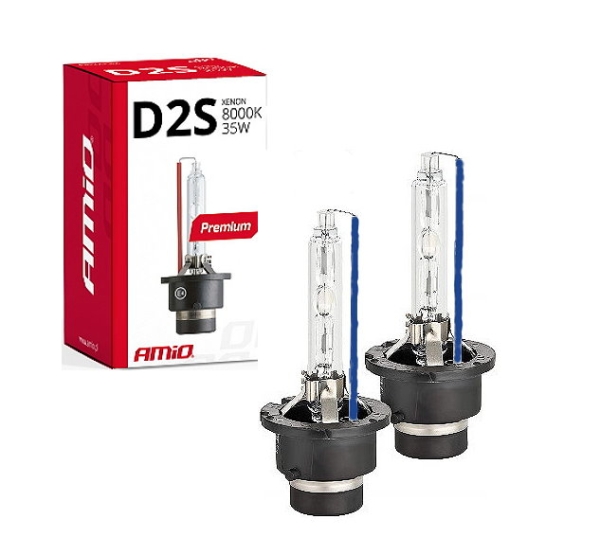 AMiO D2S Xenon Brenner Premium Series 8000K (2 Stk.)