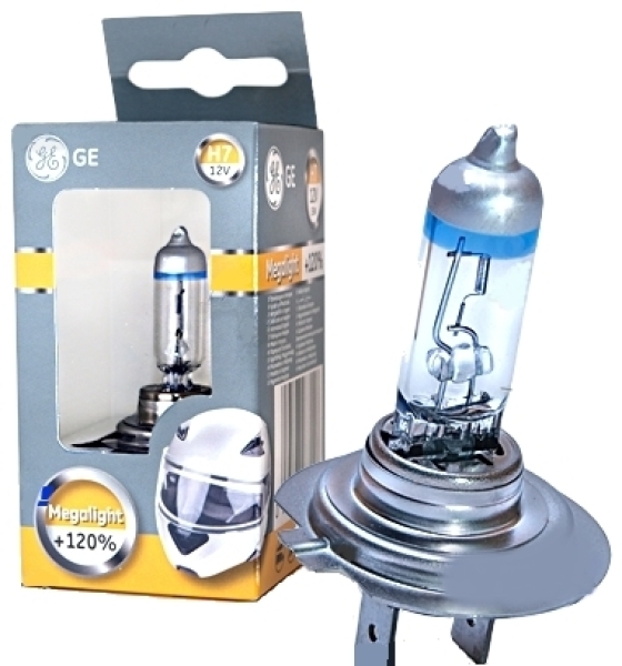 GE H7 Megalight Moto +120% (1Stk.)