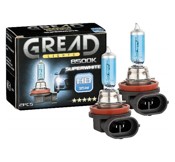 Gread Lights H8 SuperWhite 8500K Xenon Optik (2Stk.)