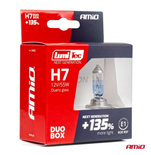 AMiO H7 LumiTec NEXT GENERATION +135% (E1) Duobox