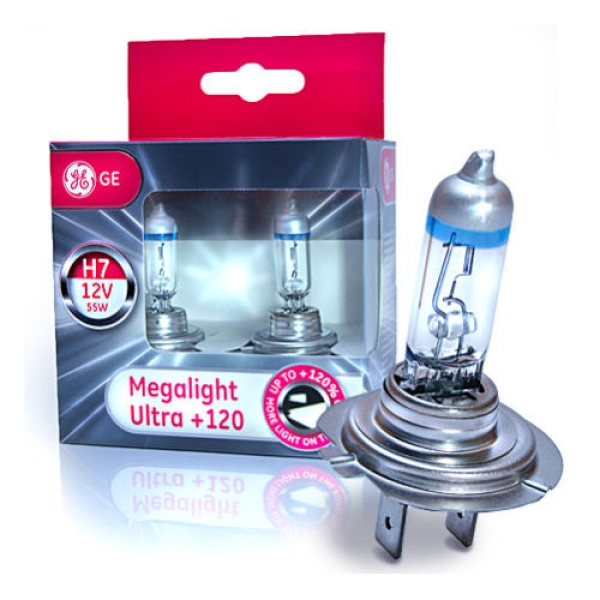 GE H7 Megalight Ultra +120 (2Stk.)