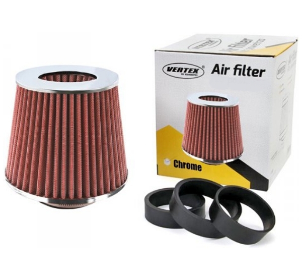 Vertex Universal Sportluftfilter Chrome Edition