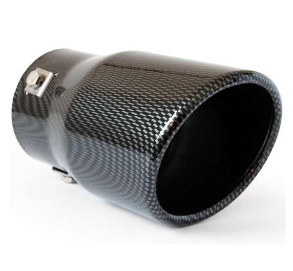 Vertex Edelstahl Auspuffblende Carbon MT007C