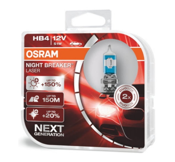 Osram HB4 Night Breaker Laser Next Generation (2Stk.)
