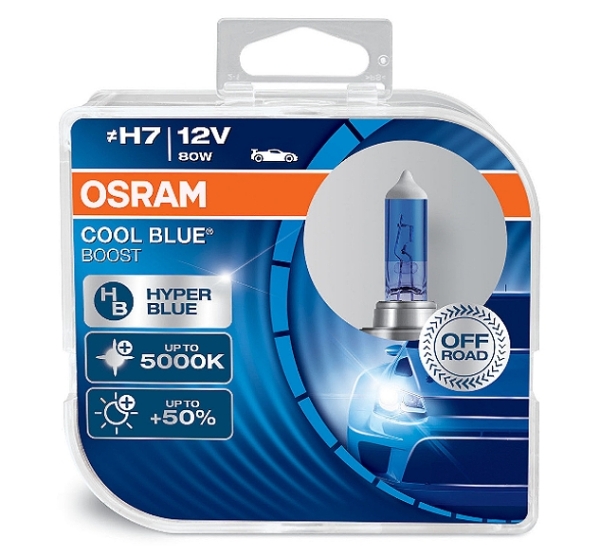 Osram H7 Cool Blue Boost Hyper Blue (2Stk)