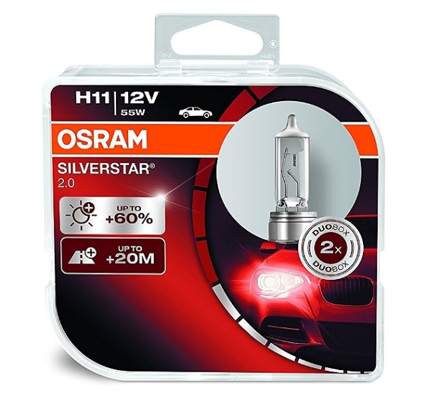 Osram H11 Silverstar 2.0 64211SV2 (2Stk.)