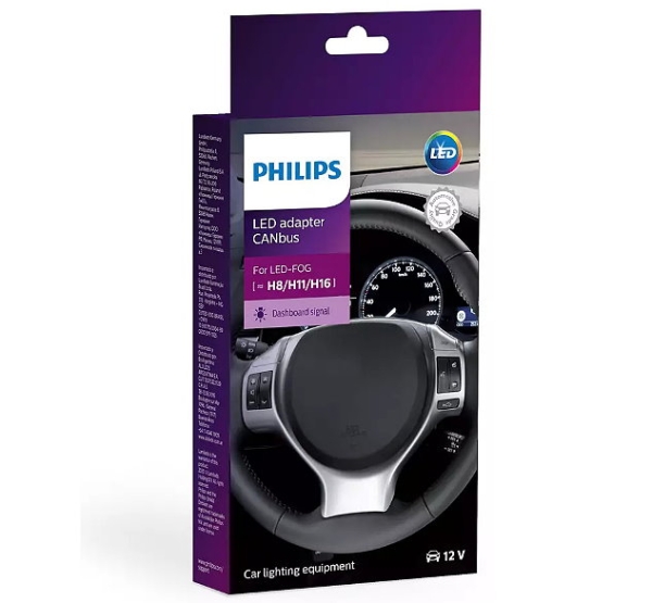 Philips H8 / H11 / H16 HL LED Canbus Adapter