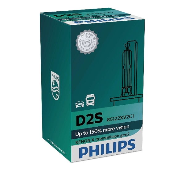 Philips D2S Xenon X-treme Vision gen2 +150% (1Stk.)