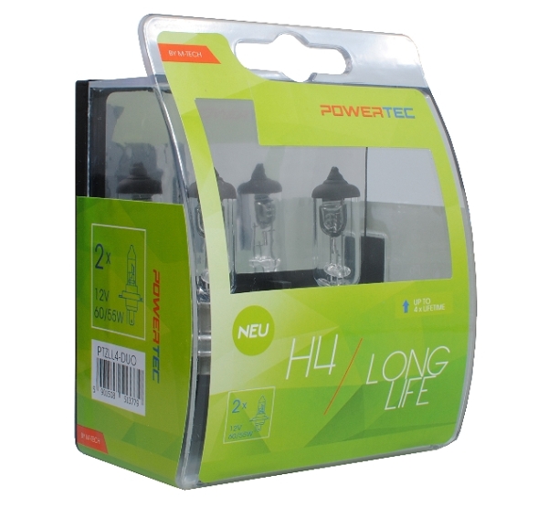 Powertec by M-Tech H4 LongLife (2Stk.)