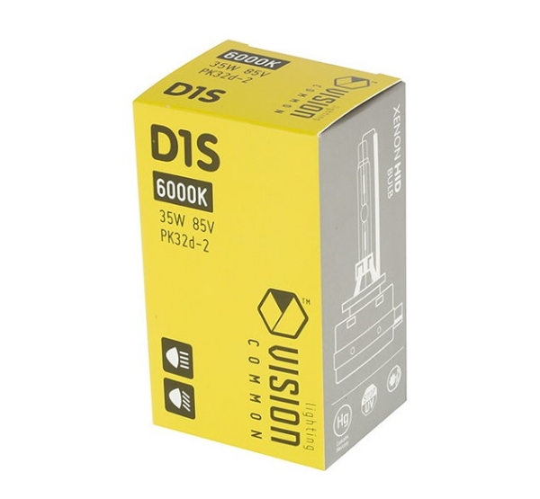 VISION D1S Xenon Brenner COMMON Series 6000K